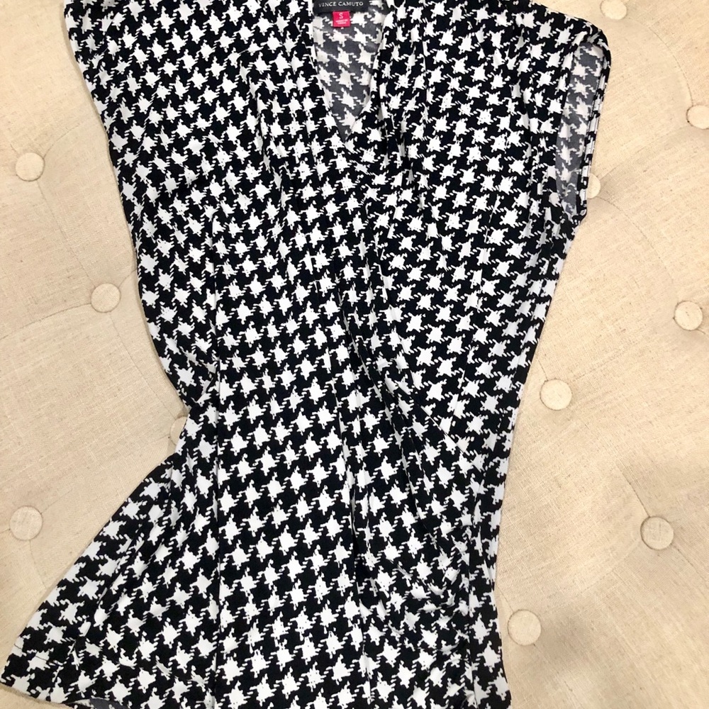Cabi nwot long houndstooth crossover shirt - Picture 3 of 3